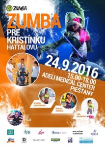 Zumba pre Kristinku Hattalovu plagat
